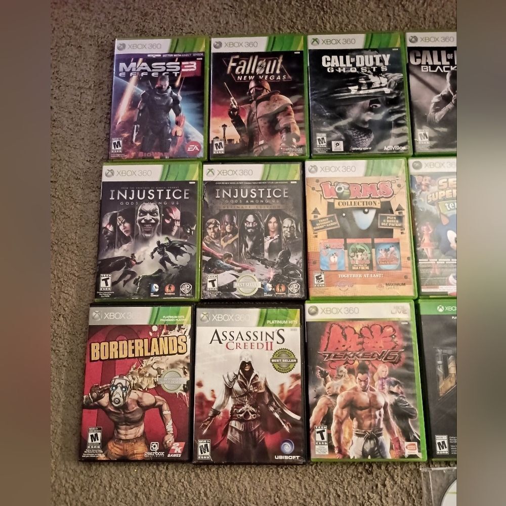 Xbox 360 - 33 Videogame Lot PRE-OWNED - Picture 2 of 4